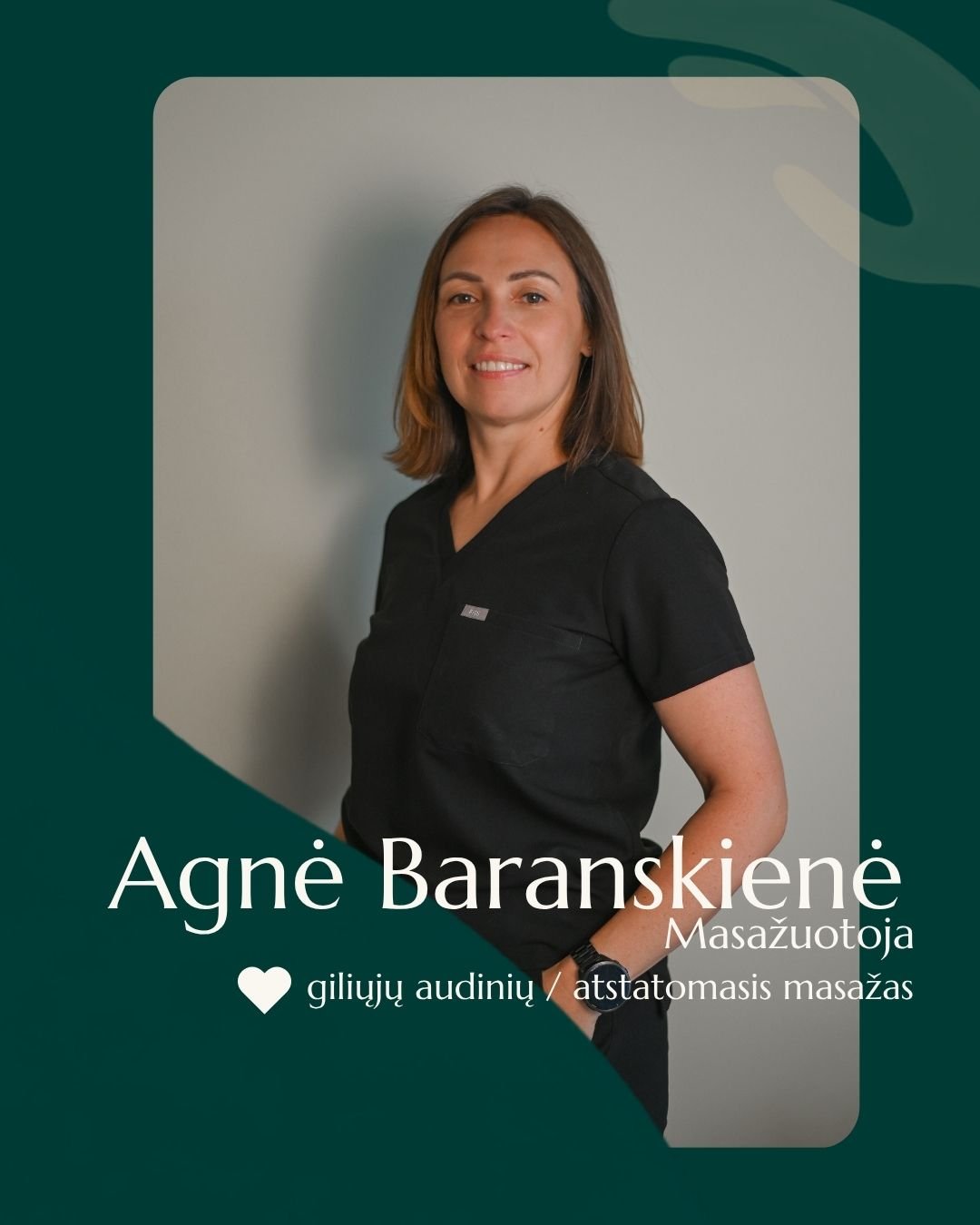 Masažo specialistė Agnė Baranskienė – CorpusVita Vilnius