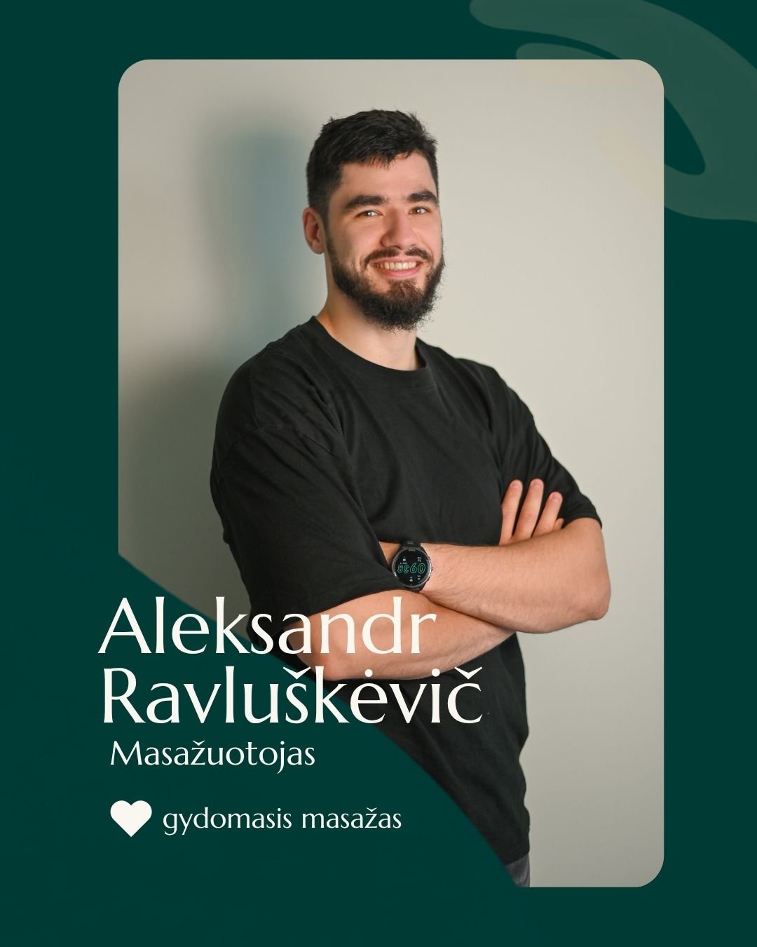 Masažo ir reabilitacijos specialistas Aleksandr Ravluškėvič – CorpusVita