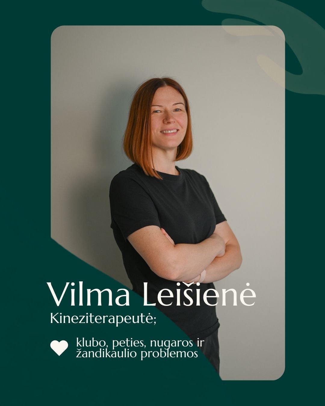 Kineziterapeutė Vilma Leišienė – CorpusVita Vilnius